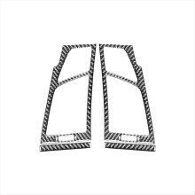 Carbon Fiber for 1 Series E87 E81 E82 2008-2013 Da
