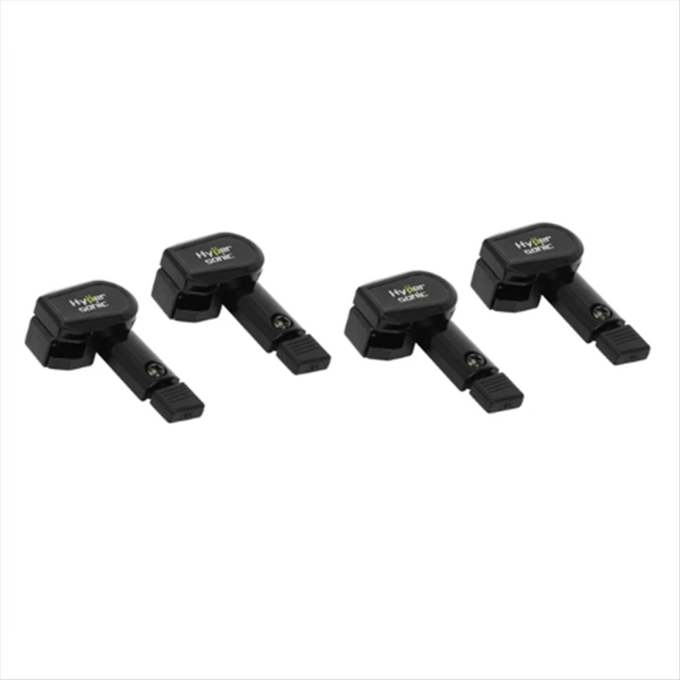4Pcs Universal Car Windshield Wiper Stand F Black 4852474651761