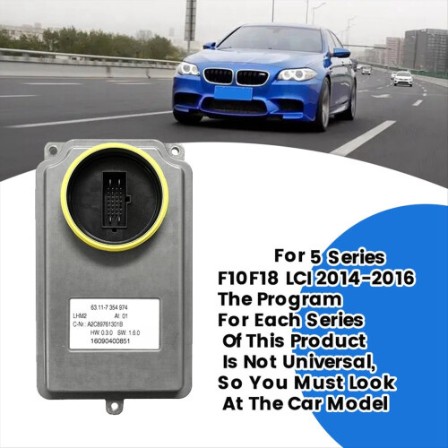 Full LED Driver Headlight Bulb Control Unit 63-11- 2