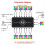 ARGB PWM Controller Wireless Remote Fan Hub Adapte 3