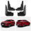 4PCS Car Mudguard Mud Flaps Splash Guard for JETOU 8