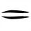 Car Headlight Lamp Eyebrows Cover Trim for X6 E71 1