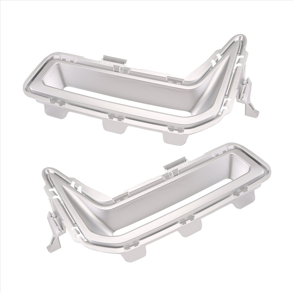 1Pair Front Fog Lamp Bezel Chrome Trim Cover Light 4852474651464