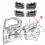 Car Interior Door Handle for Grand 2005-2011 Rear 4