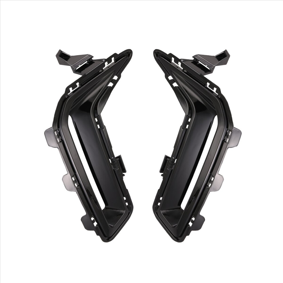 1Pair Front Fog Lamp Bezel Chrome Trim Cover Light 4852474651457