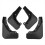 4PCS Car Mudguard Mud Flaps Splash Guard for Coolr 3