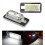 Car License Plate Light for A3 A4 S4 RS4 B6 B7 A6 5