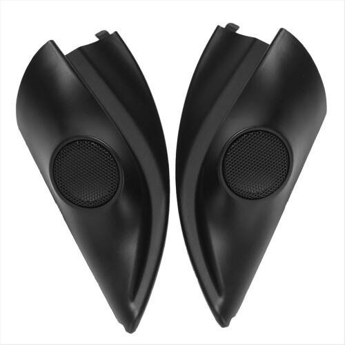 2Pcs Car Speakers Grille Triangular Plate Horn Tweeter Cover 2