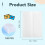 120Pcs Pre-Folded Vellum Paper, Printable Jackets 5X7 Inch 5