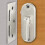 1Pc 90 Degree Hinge Lock Sliding Door Hook 3