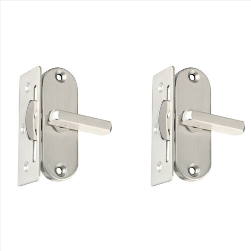 1Pc 90 Degree Hinge Lock Sliding Door Hook 1