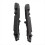 1Pair Front Bumper Bar Retainers Brackets Braces U 3