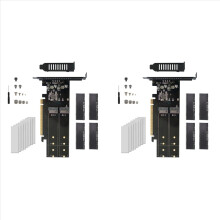 New PCIe To M2 Adapter Card X16 4 Port VROC Expansion