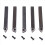 1/4 inch Mini Indexable Carbide Lathe Turning Tool Holder 5 Pieces 6