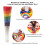 Rainbow Fan Pride Folding HandHeld Fans Gay Accessories 4