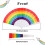 Rainbow Fan Pride Folding HandHeld Fans Gay Accessories 5