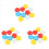 10PCS Tennis Racket Vibration Dampeners Shape Racquet 1
