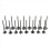 16 Pcs Intake Exhaust Valves for A3 A4 A5 A6 Golf 1