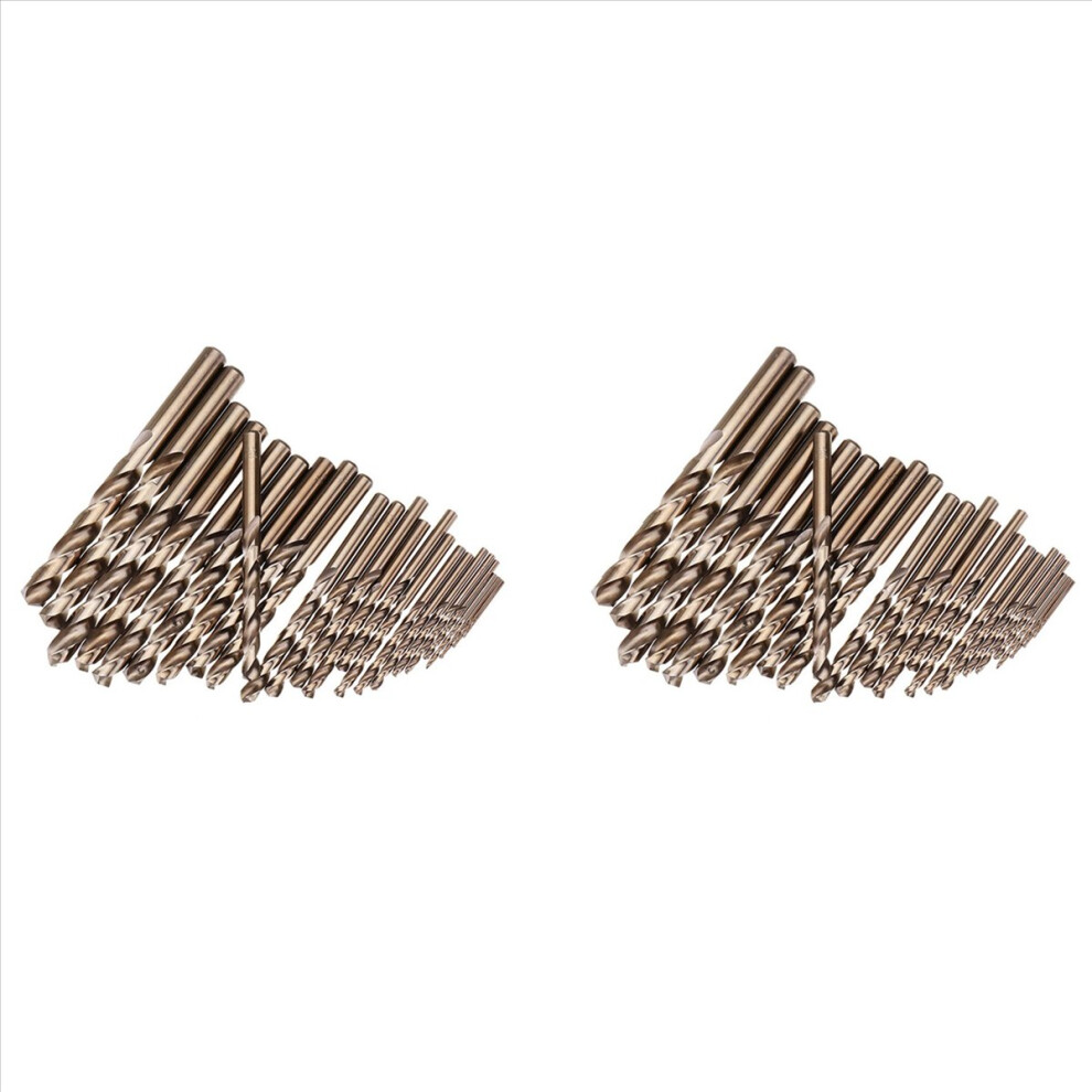 1.0-13Mm Cobalt Coated Drill Bits Hss M35 For Wood Metal Hole Cutter 4853743519027