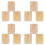 3Pcs Guitar Neck Shims, Solid Maple Wood Shim Protection 2