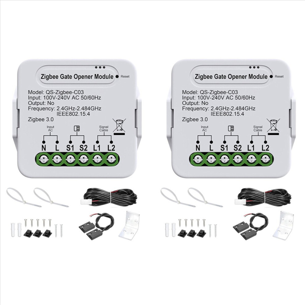 Smartzigbee Garage Door Opener - Remote Control Gate Accessory 4853743525899
