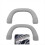 1 Pair Pillar Grab Handle Gray Grip MB769617 for G 6