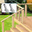 30 Degree 3/16In Angle Beveled Protector Sleeves, Wood Post 8