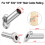 30 Degree 3/16In Angle Beveled Protector Sleeves, Wood Post 5