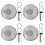 1Set Engine Piston Assembly Ring 11257576973 for M 9