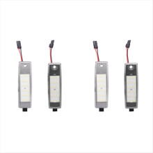 2Pair White Led Number License Plate Light Replace