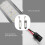 2Pair White Led Number License Plate Light Replace 7