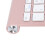 2.4Ghz Wireless Keyboard And Mouse For PC WindowsXP(rose gold) 7