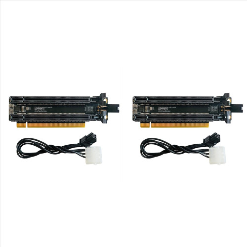 PCI-E 4.0 X16 1 to 2 Expansion Card Gen4 Split
