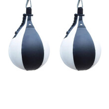 Boxing Speed Ball Pear Shape PU Bag Punching Swivel