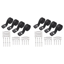 1Inch x 4Ft Battery Tie Down Strap Kit for Boats, Luggage Belt, Cars
