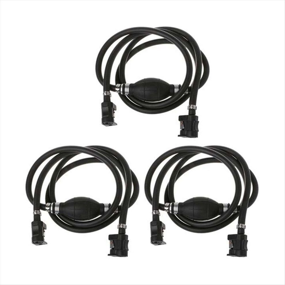 3Pcs Line Hose Outboard Boat Engine Petrol Tank Co 4852474654786