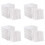 12Pcs Acoustic Foam Board,Studio Wedge Tile, Wall Panel, 2.5X30X30cm 4