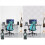 12Pcs Acoustic Foam Board,Studio Wedge Tile, Wall Panel, 2.5X30X30cm 7
