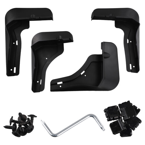 1Set Front Rear Mudflaps Mud Flap Wear-Resistant S 1
