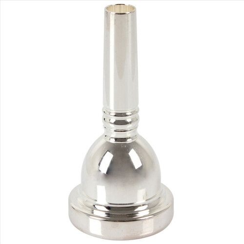 12C Small Shank Trombone Silver Mouthpiece New 2