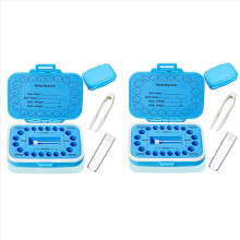 Baby Teeth Keepsake Box for Kids Saver Storage Holder