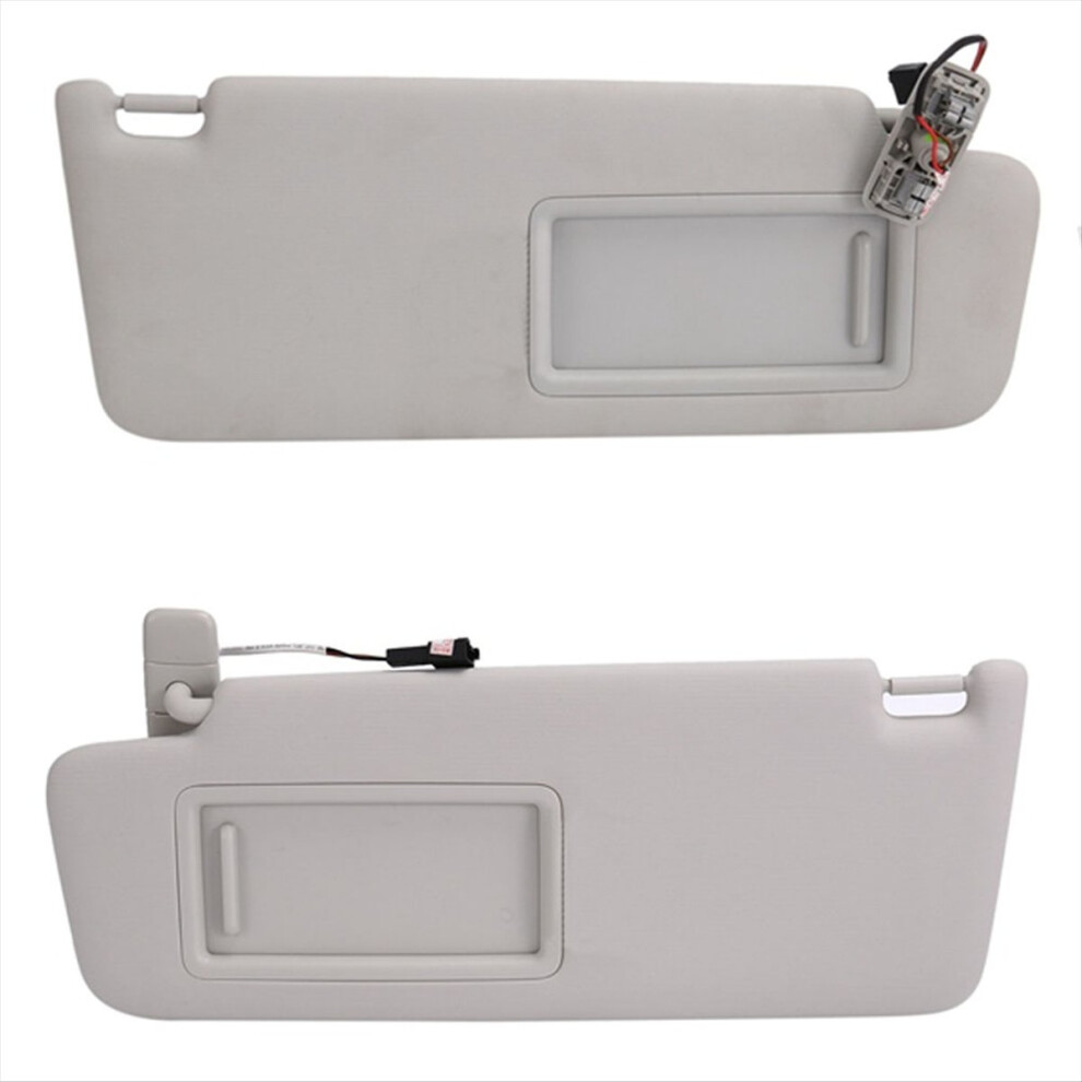 Car Inner Sun Visor With Vanity Mirror 5G0857552cq Light 4852474646897