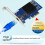 PCI-E Network Card X4 Single-Port 10G Gigabit 7
