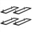 Wine Holder Wall Mounted Metal Hanging Display 2