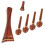 4/4 Violin Kit Full Size Accessories Rosewood Peg(4/4) 7