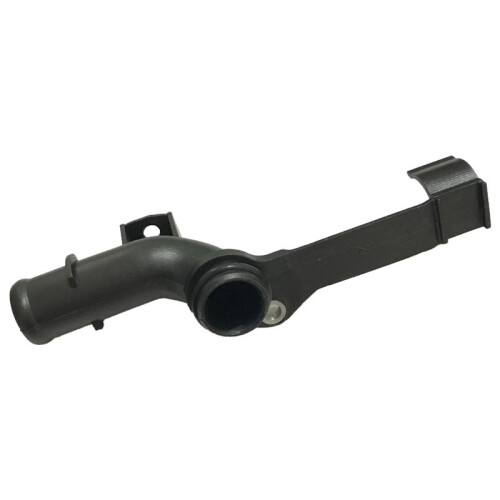 Black Plastic Engine Water Pipe to Cylinder Head 2