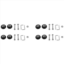 2 Sets Luggage Suitcase Replacement Wheels Repair Tool OD 35mm
