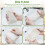 40 Pack Soap Exfoliating Bags,with Drawstring for Bath & Shower Use 3