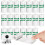 20PCS Mini Printer Paper, Self-Adhesive, Black on White, 5.7 x 2.5cm 3
