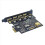 USB 3.2 PCIE Expansion Card 1X to TYPE-C Adapter 7